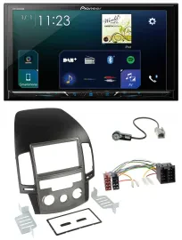 Pioneer MP3 Bluetooth USB 2DIN DAB Autoradio für Hyundai i30 (ab 08)