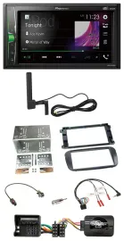 Автомагнитола Pioneer 2DIN, DAB, Bluetooth, MP3 для Ford Focus/C‑Max/Galaxy