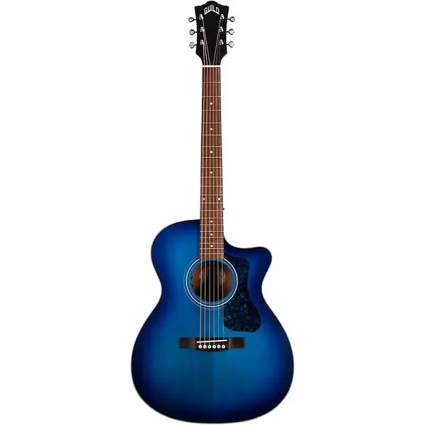 Электроакустическая гитара Guild OM-240CE Orchestra Dark Blue Burst