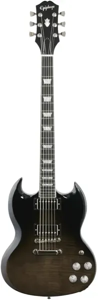 Электрогитара Epiphone SG Modern Figured Trans Black Fade