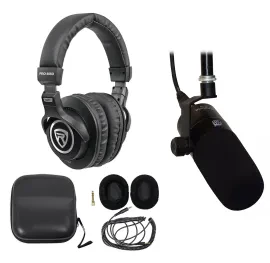 Микрофон для вещания PreSonus PD-70+PRO-M50 (набор, с наушниками)