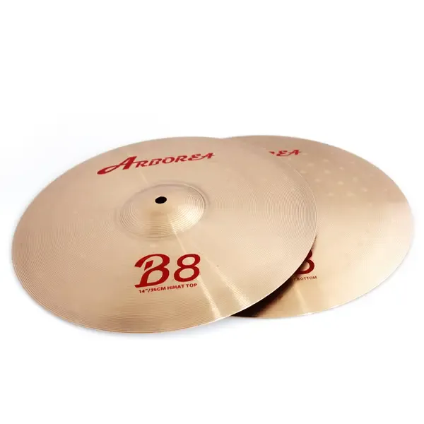 Тарелка барабанная Arborea 14" B8 Series Hi-Hat (пара)