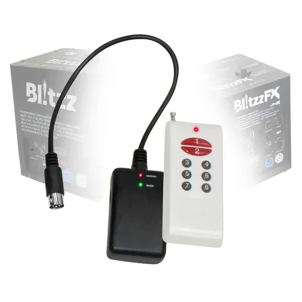 ProX Replacement Wireless Remote & Receiver for ProX Blitzz Cold Spark Machin...