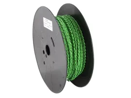 ACV Lautsprecherkabel verdrillt 2x1.5mm² grün/grün-schwarz 100m 51-150-111