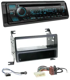 Kenwood Bluetooth USB CD MP3 DAB Autoradio für Nissan Juke (J15, 2010-2014)
