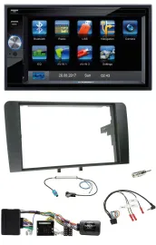 Blaupunkt SD USB TMC Bluetooth 2DIN Lenkrad Navigation für Audi A3 8P 03-12 Bose