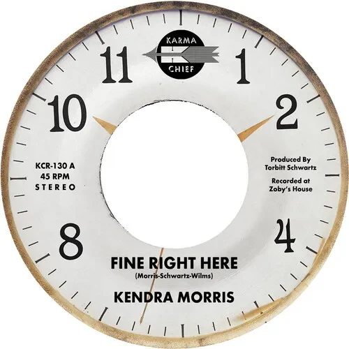 Виниловая пластинка Kendra Morris - Fine Right Here / Birthday Song [New 7" Vinyl]