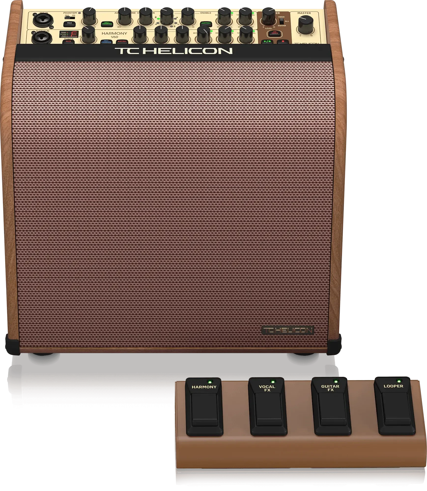 Комбоусилитель для акустической гитары TC Helicon Harmony V60 Acoustic Amplifier
