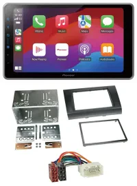 Pioneer MP3 USB DAB Bluetooth 2DIN Autoradio für Suzuki Swift (2005-2010)