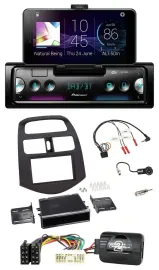 Pioneer USB Lenkrad Bluetooth DAB Autoradio für Chevrolet Spark KLM 2012-2013