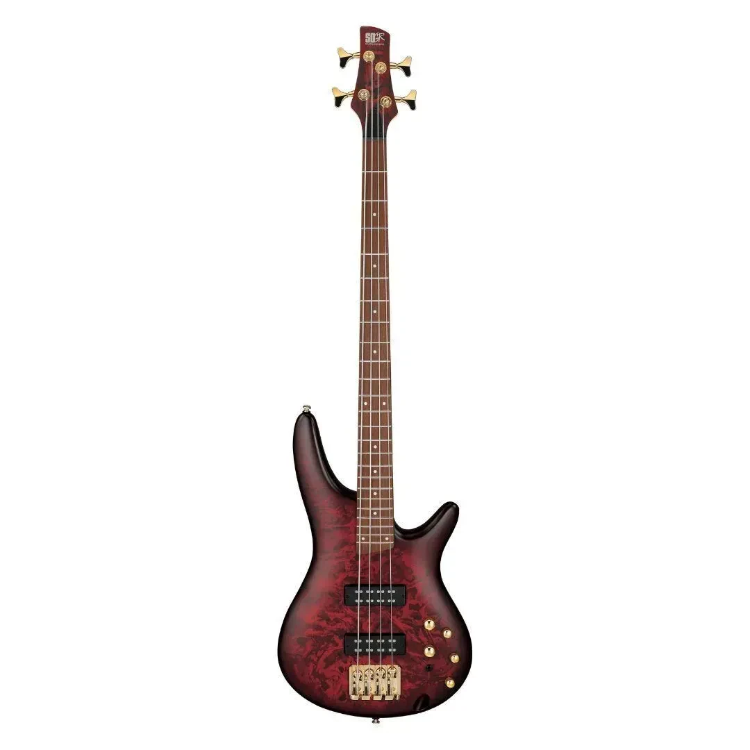 Ibanez SR300EDX Standard 4 String Wine Red Frozen Matte Electric Bass Guitar