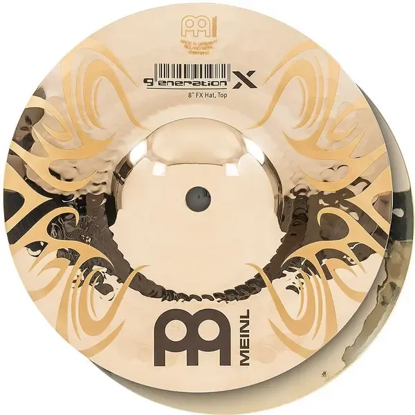 Тарелка барабанная MEINL 8" Generation X FX Hat (пара)