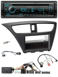 Kenwood Lenkrad Bluetooth DAB USB CD Autoradio für Honda Civic (ab 2012)