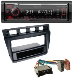 Kenwood MP3 Bluetooth USB DAB Autoradio für Kia Picanto (ab 2006) - schwarz