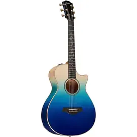Электроакустическая гитара Taylor Custom All Urban Ash 12-Fret Grand Concert Ombre Blue