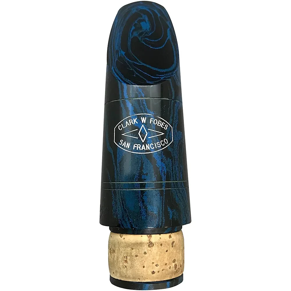 Clark W Fobes San Francisco 10K Blue Clarinet Mouthpiece CF Blue