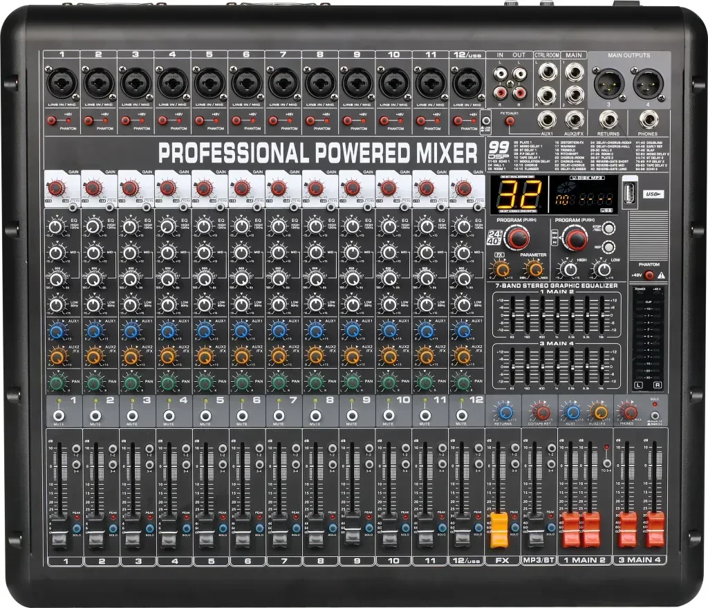 Аналоговый микшер LAudio AG-12PX4