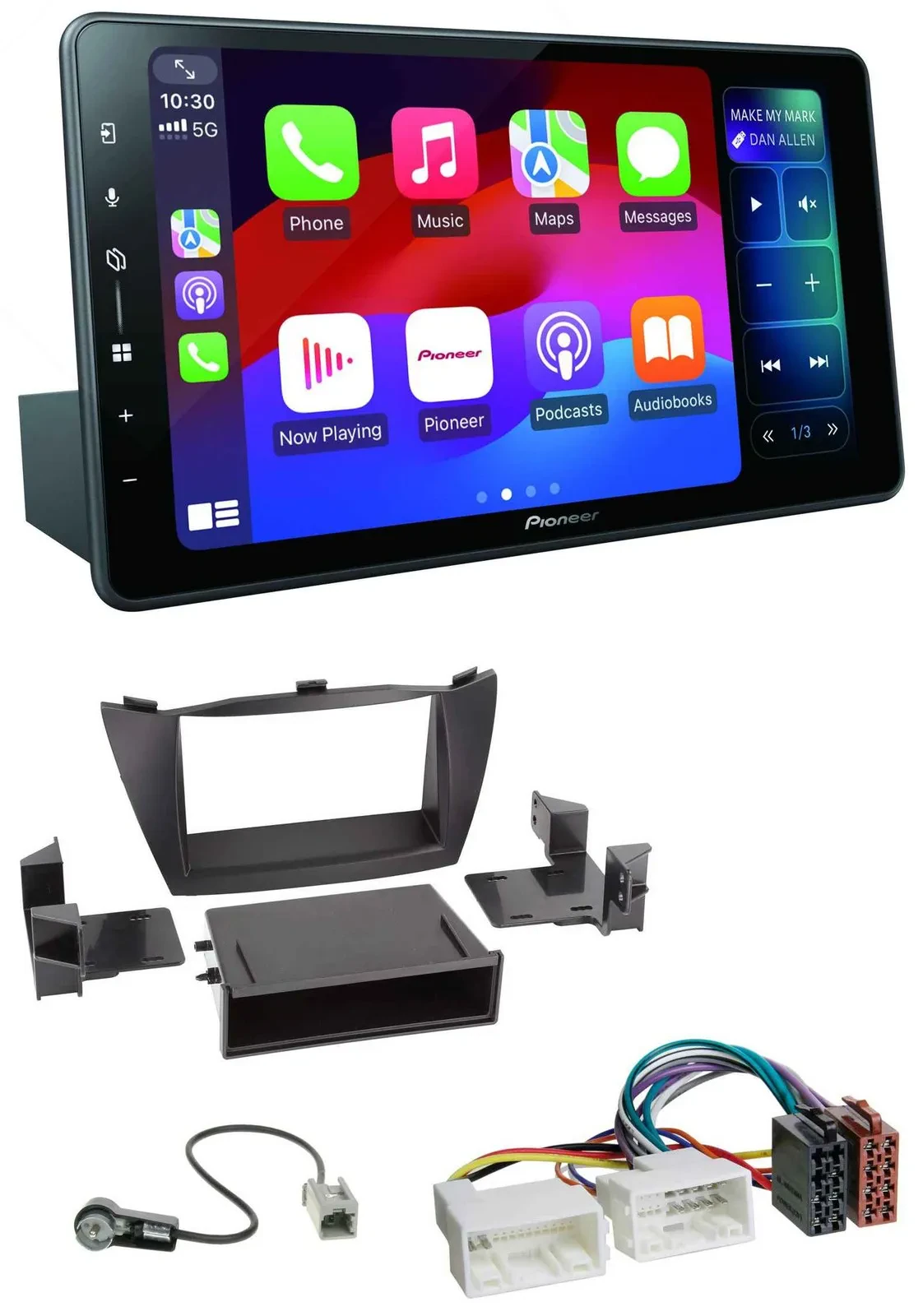 Pioneer Bluetooth DAB MP3 USB Autoradio für Hyundai Tucson (2010-2015)
