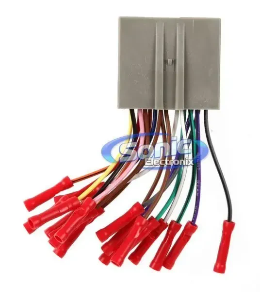 Scosche FD23BCB 4-Speaker Wiring Harness with Butt Connectors for 2003-Up Ford