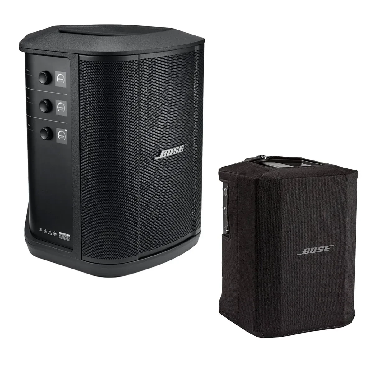 Bose S1 Pro+ Portable Wireless PA System with Bluetooth, Black with Play-Through