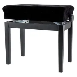 Банкетка для клавишных Gewa Piano Bench Deluxe Compartment Black High Gloss