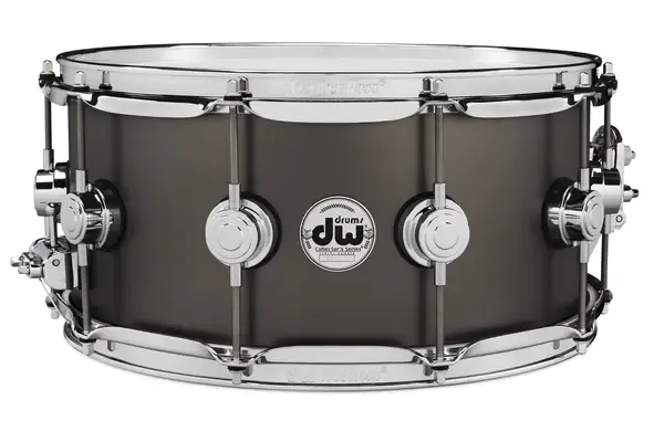 Малый барабан DW Collector's Brass 14x6.5 Black Over Brass