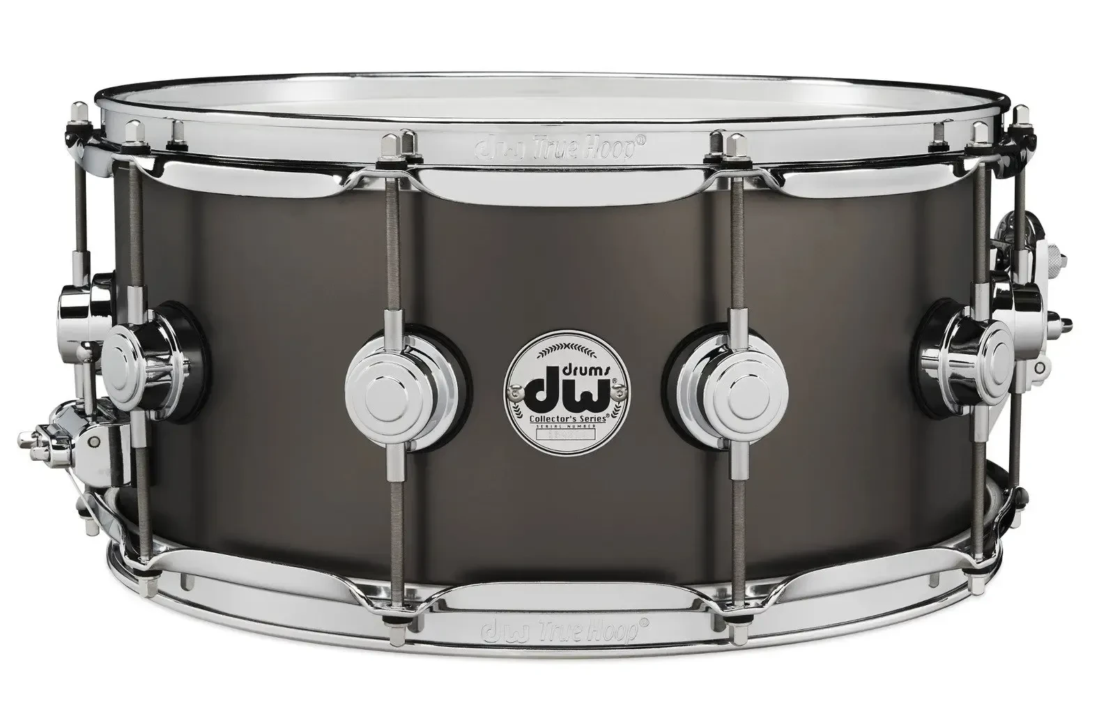 Малый барабан DW Collector's Brass 14x6.5 Black Over Brass