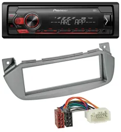 Pioneer DAB 1DIN MP3 AUX USB Autoradio für Nissan Pixo UA0 09-13 Suzuki Alto GF