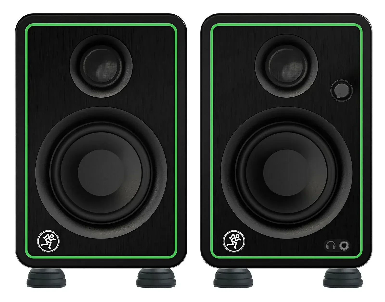 Широкополосная акустическая система Mackie CR3-XBT Black с подставками (пара)