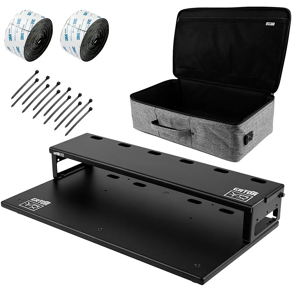 Gator GVTC2313R2GB Vertex Tour Compact Pedalboard and Riser  23x13"