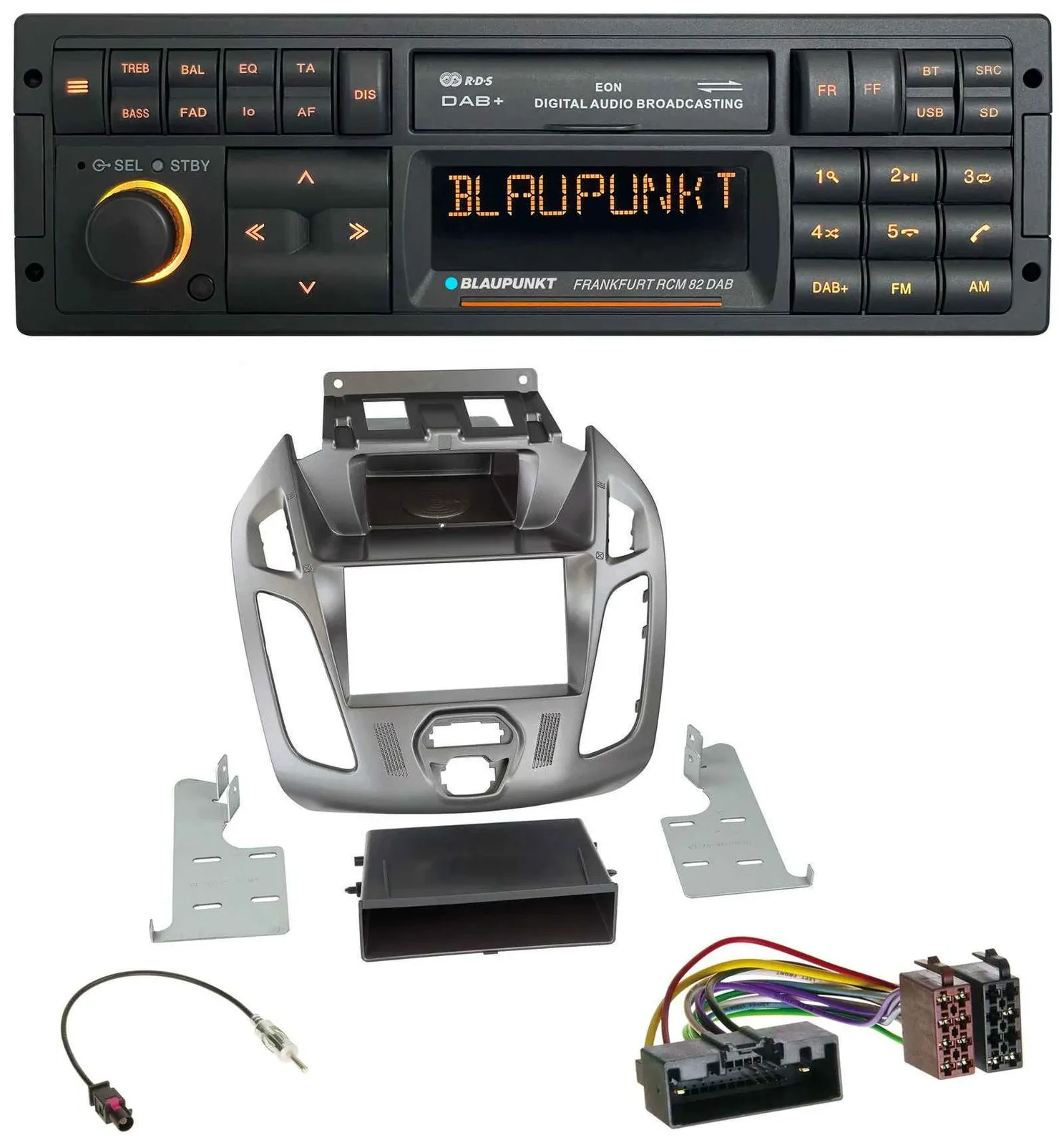 Blaupunkt USB DAB SD MP3 Bluetooth Autoradio für Ford Connect Transit 2012-2018