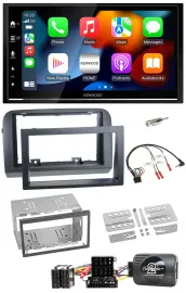 Kenwood DAB USB Bluetooth 2DIN Lenkrad Autoradio für Fiat Croma 2005-2010