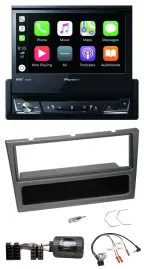 Pioneer DVD Bluetooth DAB USB Lenkrad Autoradio für Opel Agila Corsa C Omega sch