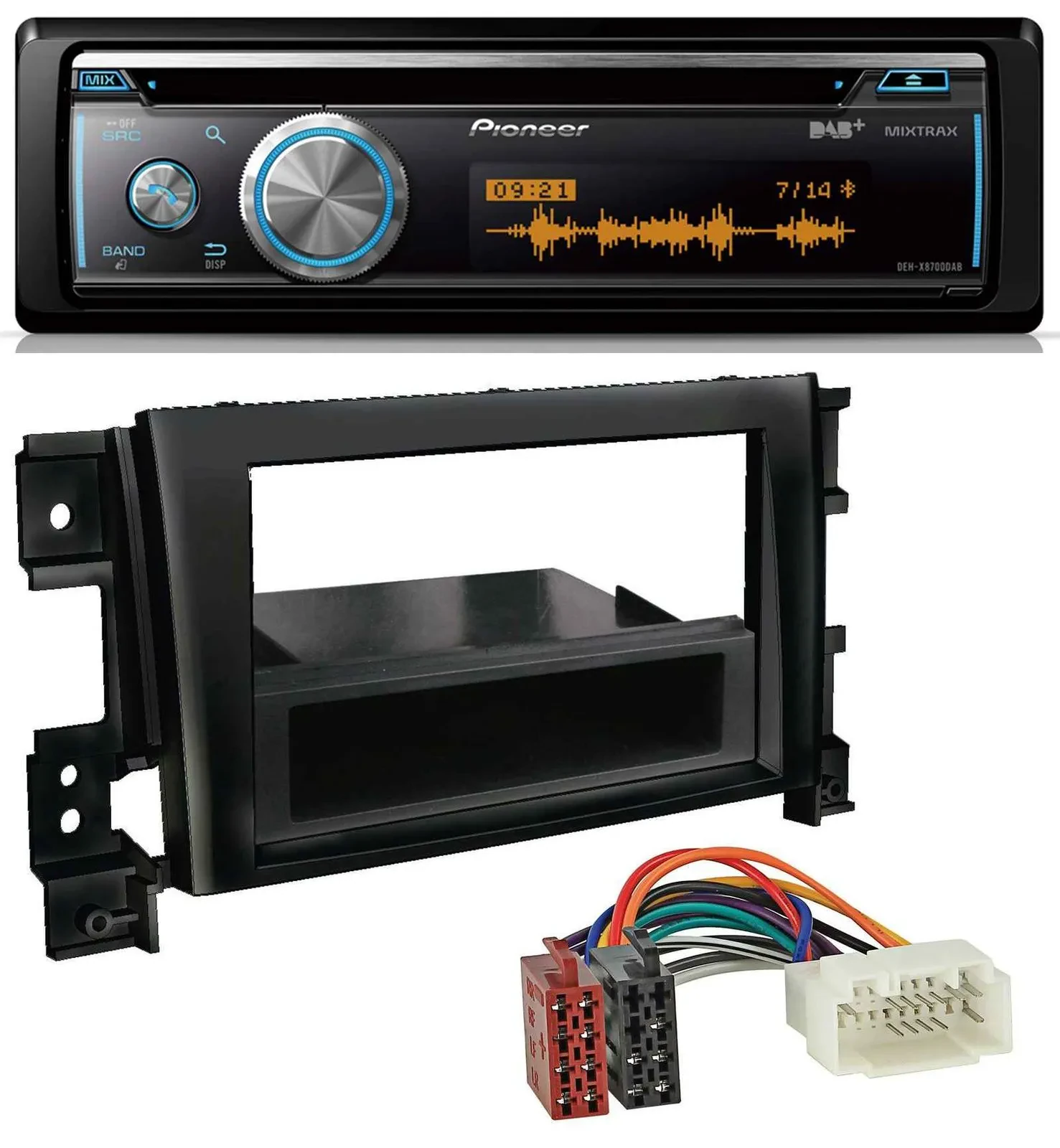 Автомагнитола для Suzuki Grand Vitara (с 2005) Pioneer MP3, DAB, USB, CD, Bluetooth