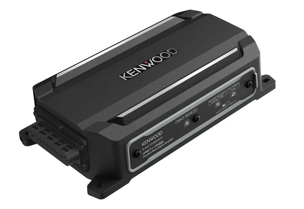 Kenwood KAC-M5001 Class D M Series Monoblock Marine Amplifier