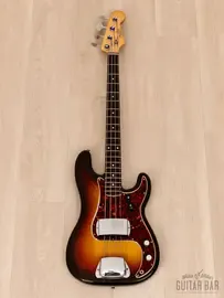 Бас-гитара Fender Precision Bass P Sunburst w/case USA 1959