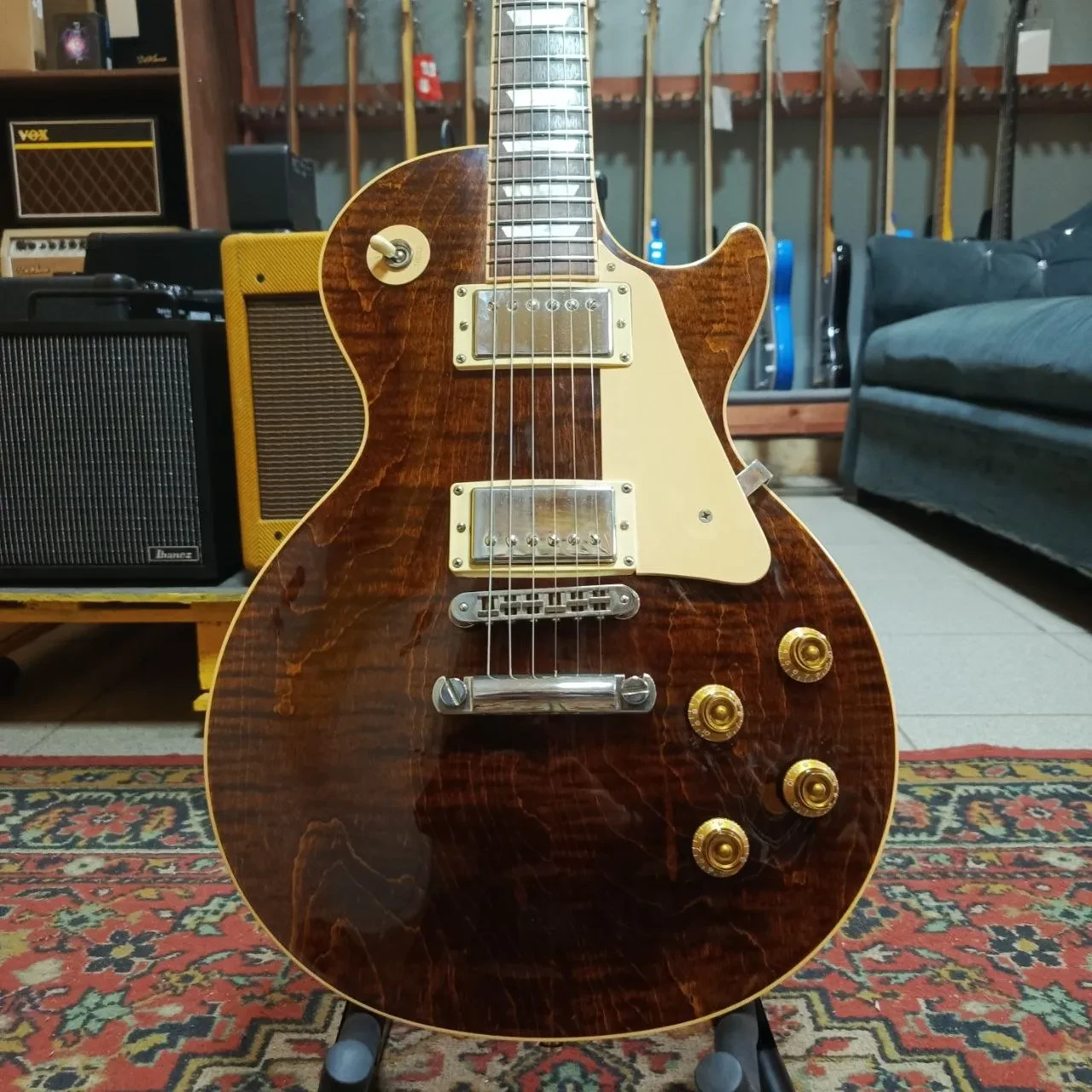 Электрогитара Gibson Les Paul Standart 50s Root Beer H-H USA 2005 W/Case