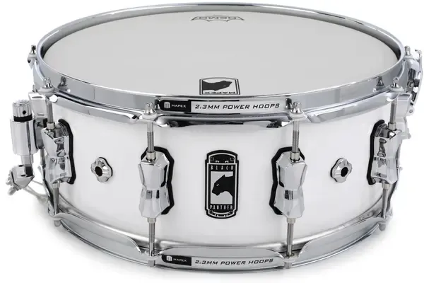 Малый барабан Mapex Black Panther Venom Maple 14x5.5 Arctic White