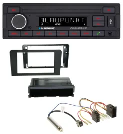 Blaupunkt DAB MP3 Bluetooth USB Autoradio für Audi A3 (8P 03-06) Symphony ISO