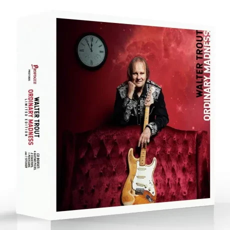 WALTER TROUT - Ordinary Madness (CD, Box)