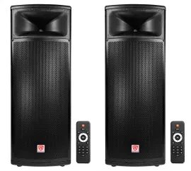 Активная акустическая система Rockville BPA225 Black 1500W (пара)