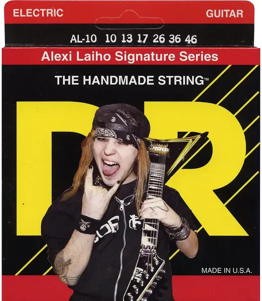 Струны для электрогитары DR Strings AL-10 Alexi Laiho Signature 10-46