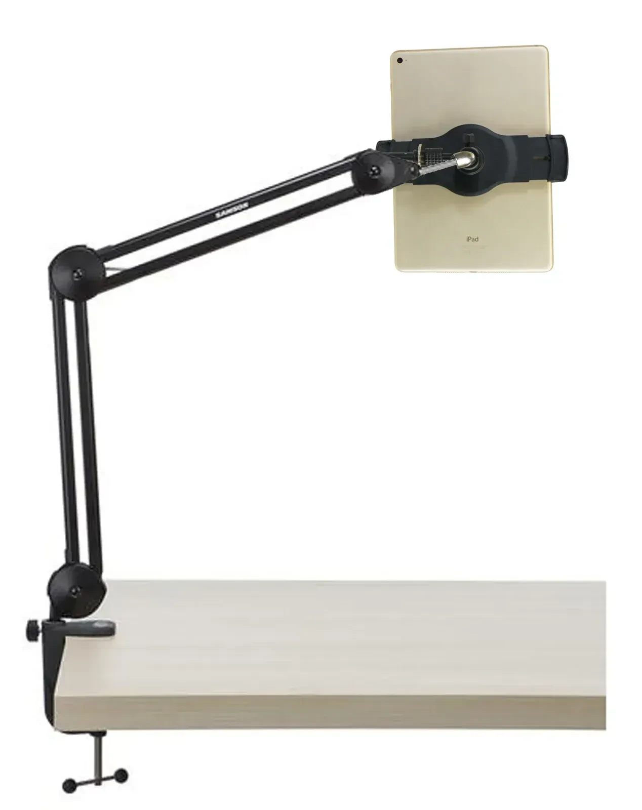 Держатель для смартфона/планшета для подкаста Samson 28", рычажный, с настольным зажимом