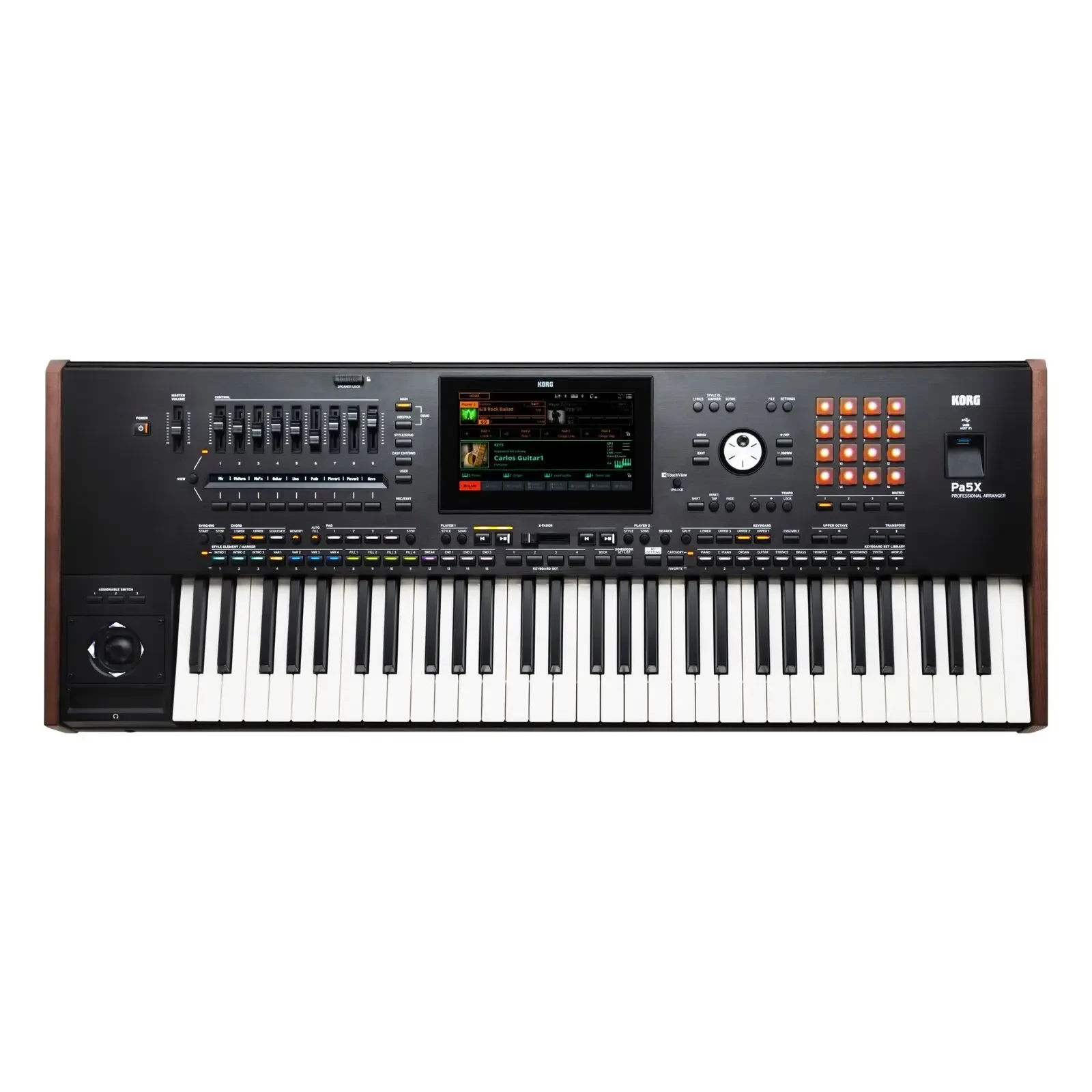 Синтезатор-аранжировщик Korg Pa5X61 61-Key с цветным сенсорным экраном
