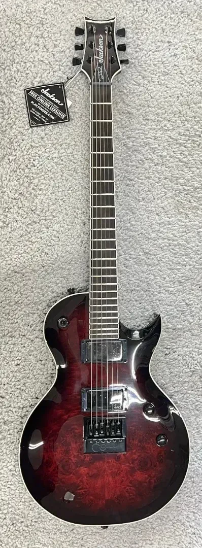 Б/У Электрогитара Jackson Pro Series Signature Diamond Rowe DR12MG EVTN6, эбеновая накладка грифа, Dark Rose