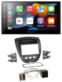 Автомагнитола для Citroen C1, Toyota Aygo, Peugeot Pioneer 2-DIN DAB Bluetooth USB MP3