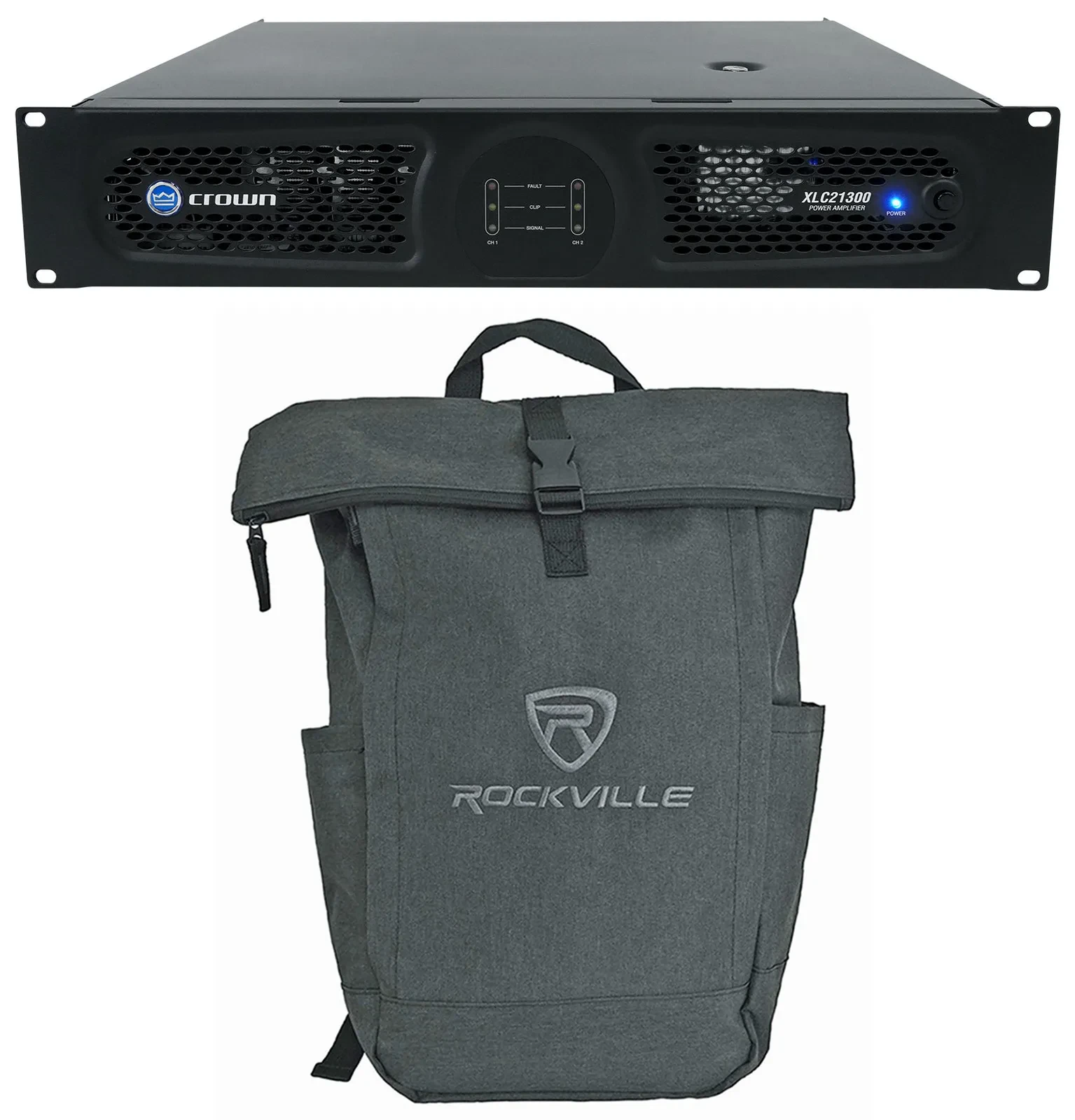 Усилитель мощности для кино Crown XLC21300 2-канальный 1300W с рюкзаком