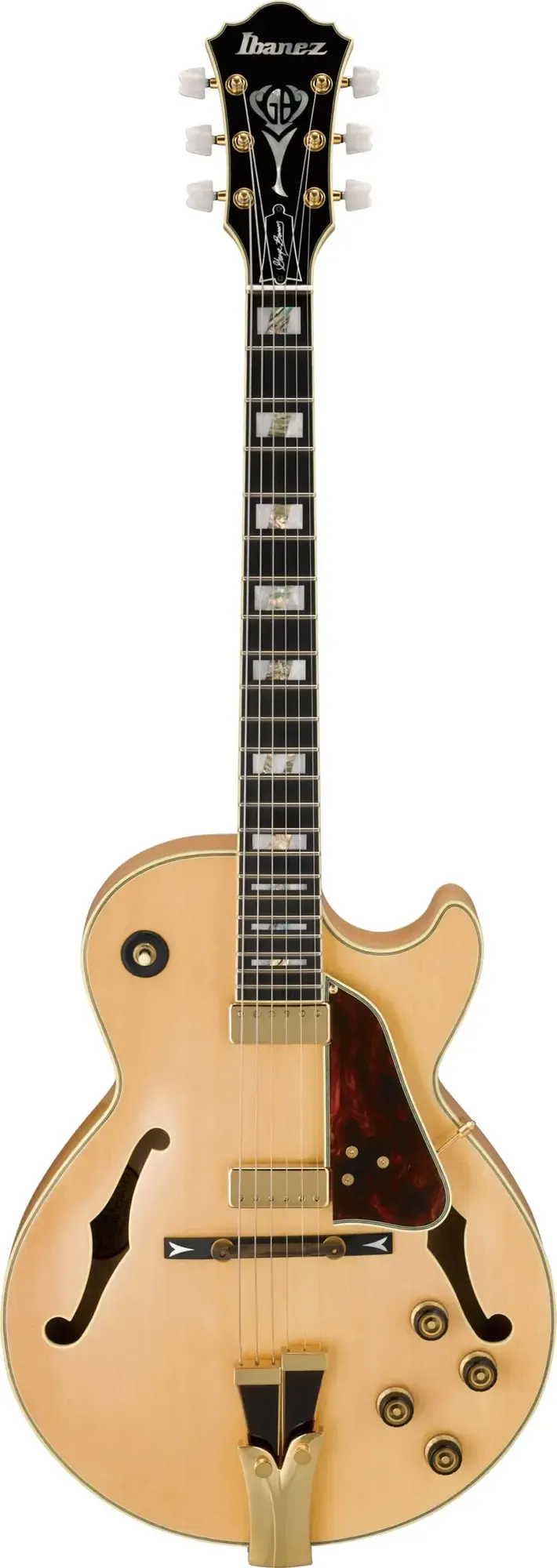 Электрогитара полуакустическая Ibanez GB10 George Benson Hollowbody Natural