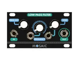 Модульный студийный синтезатор Mosaic Low Pass Filter Eurorack Module