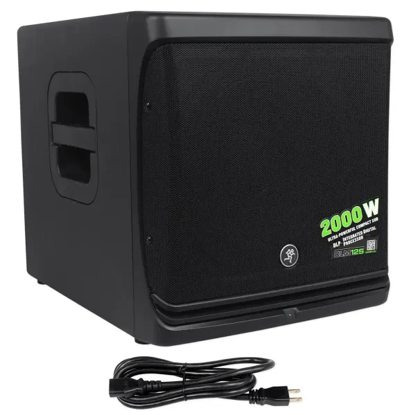 Mackie DLM12S 2000 Watt 12" Powered Subwoofer Sub For Church Sound Systems